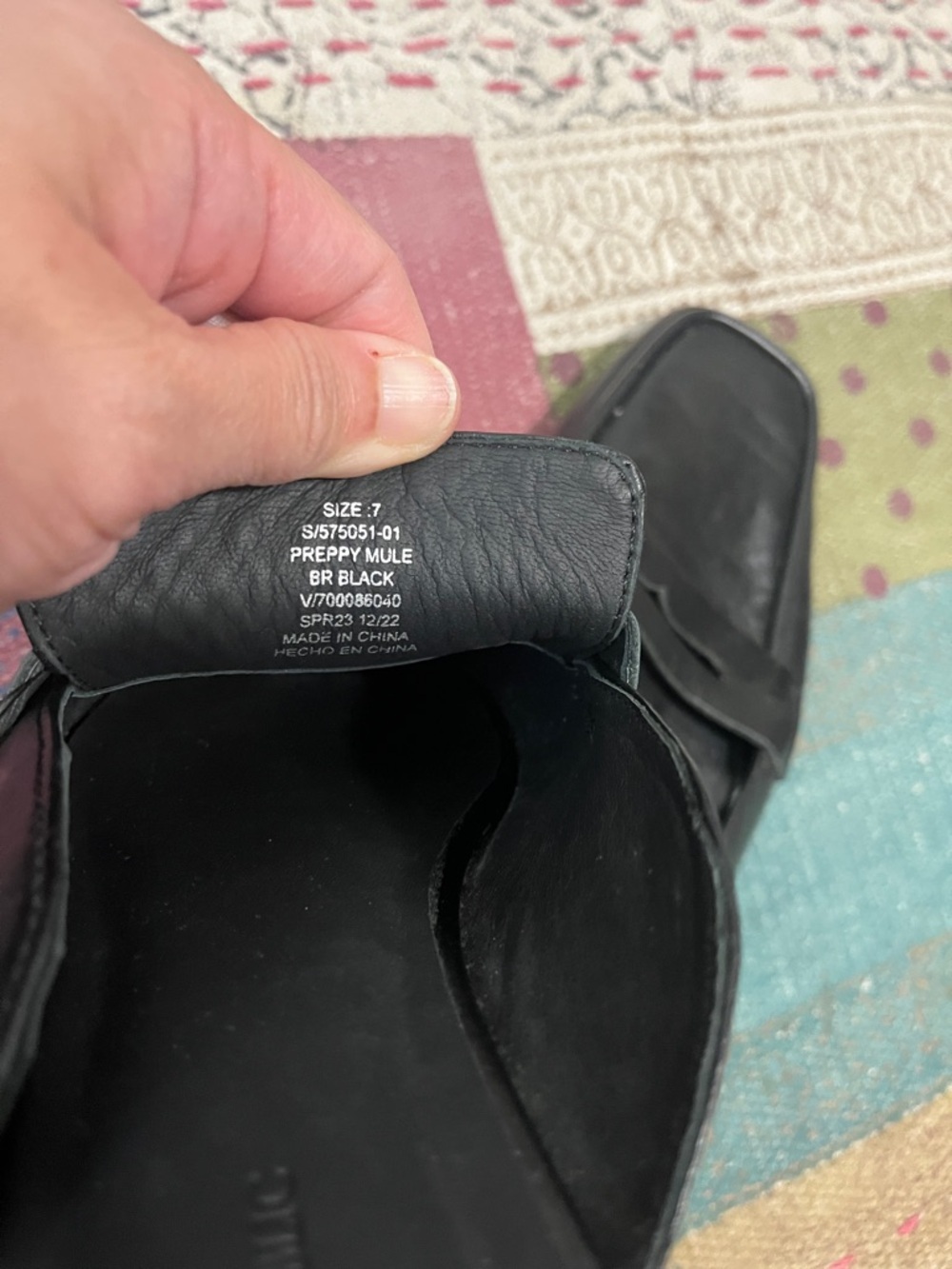 NWT Banana Republic Factory Preppy Mule Sz 7 - Picture 4 of 5